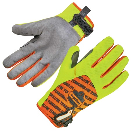 ERGODYNE 812 M Lime Standard Utility Gloves 17273